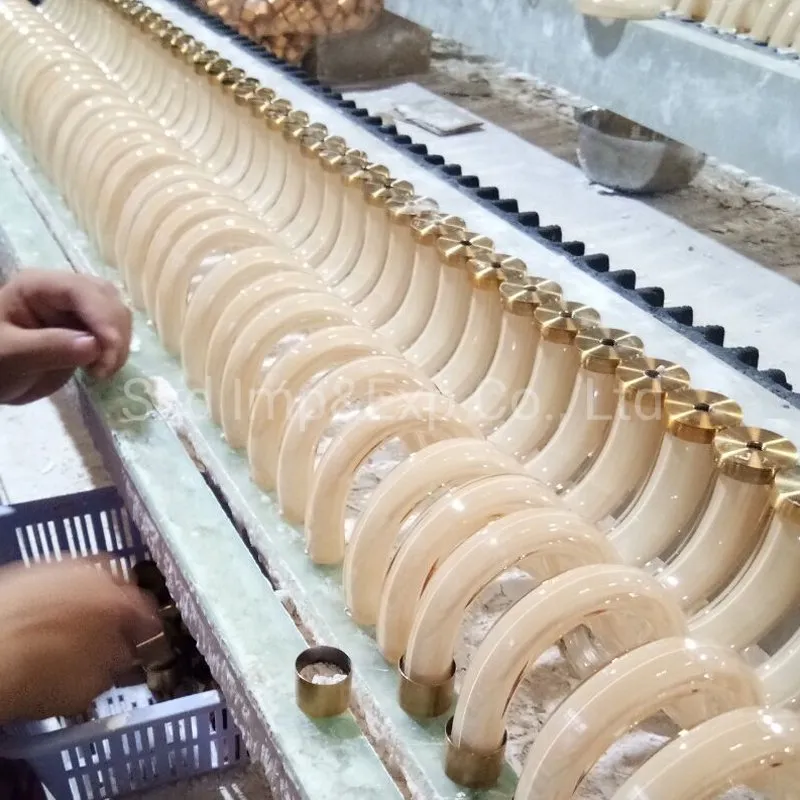 12 Inch Rope Glass Arm Chandelier Parts Replacement