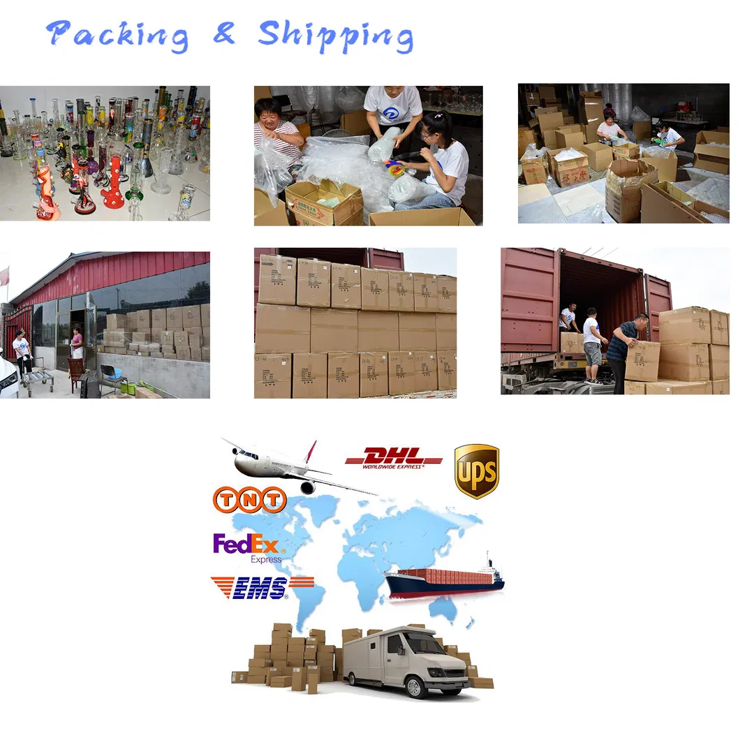 2019 Hbking Brand Thick Borosilicate Beaker Smoking Water Pipes Egg Percolator Smoking Pipe Water Bubbler