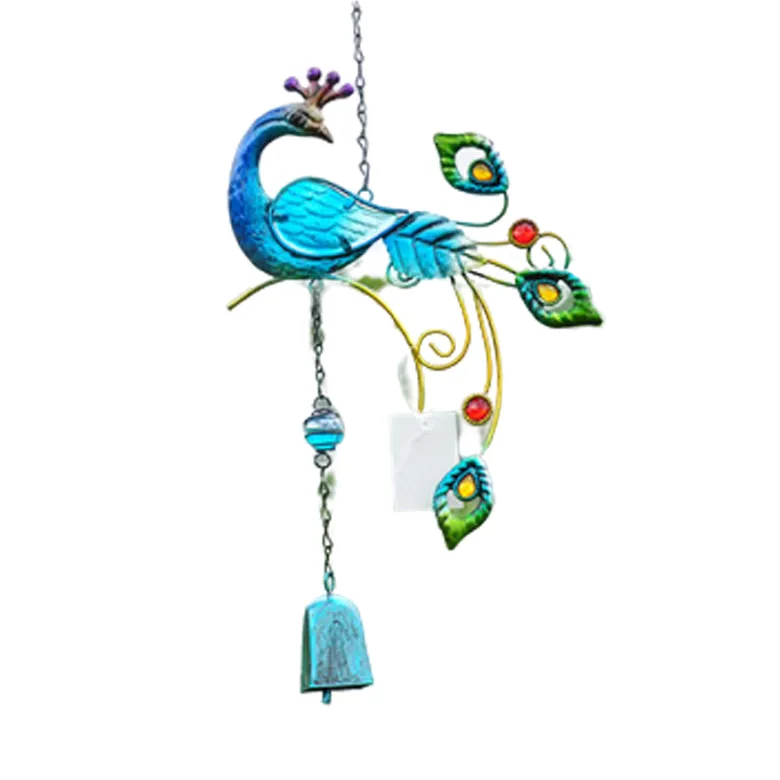 Aeolian Bells Metal Peacock