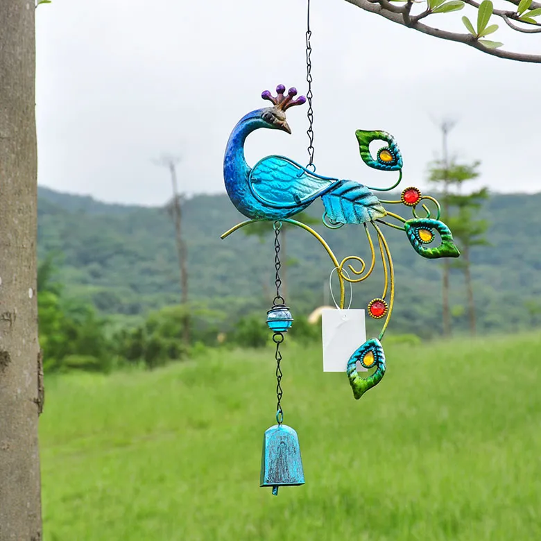 Aeolian Bells Metal Peacock