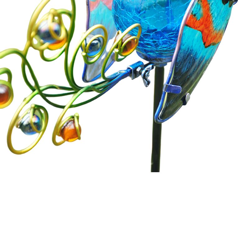 Amazing Art Peacock Garden Stake for Garden Decoration