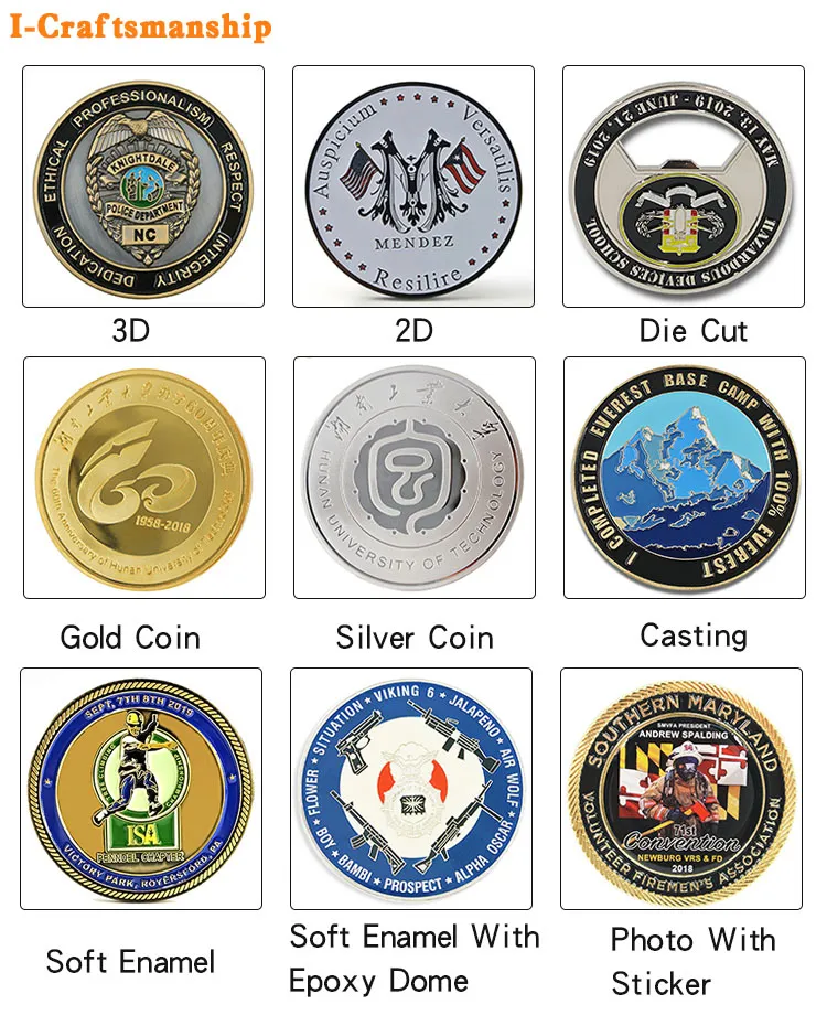 American Custom Military Old Metal Coins Legion Marine Corps Collections Coins