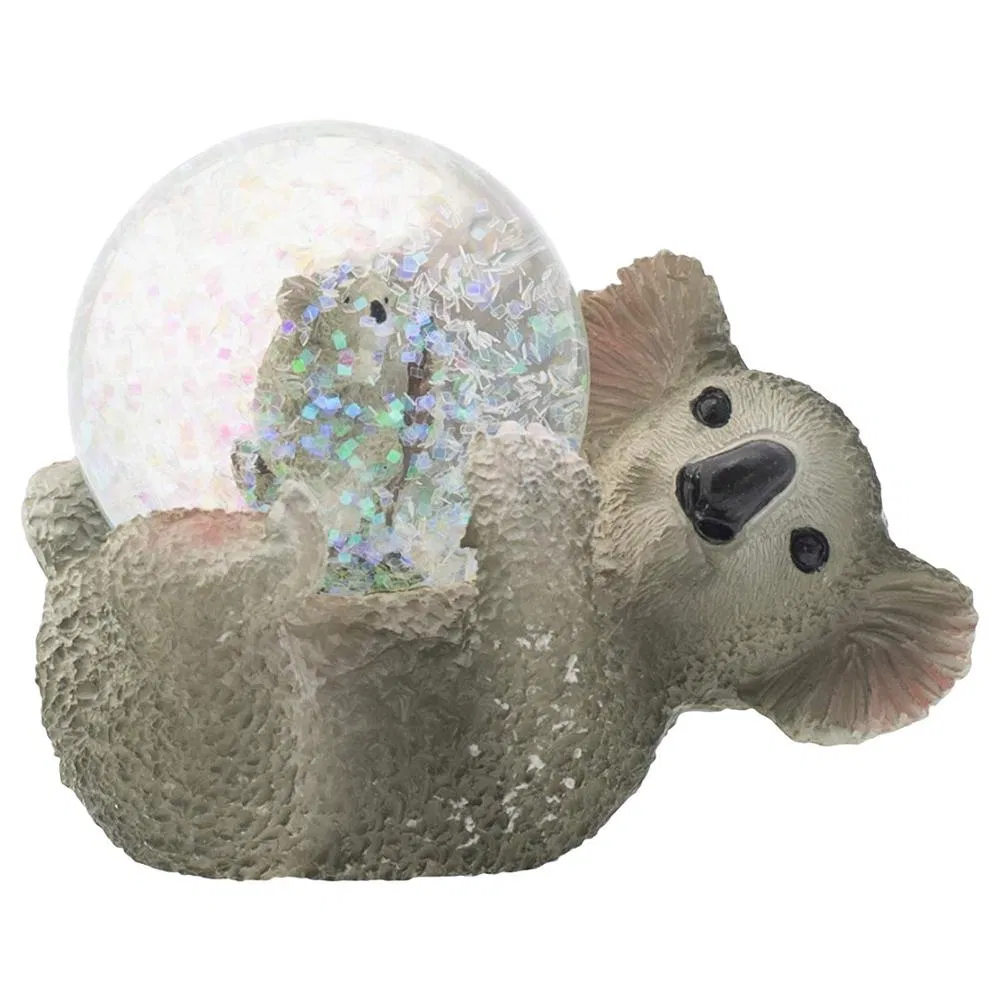 Australia 45/60mm Mommy Koala Joey Baby Figurine Souvenir Snow Globe