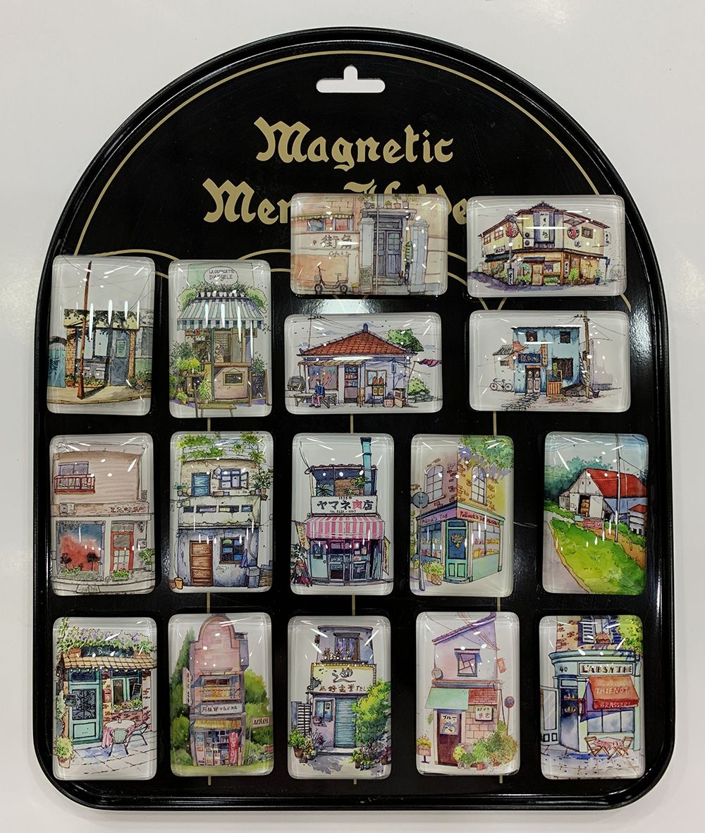 Beautiful Crystal Glass Refrigerator Magnets Kawaii Animals