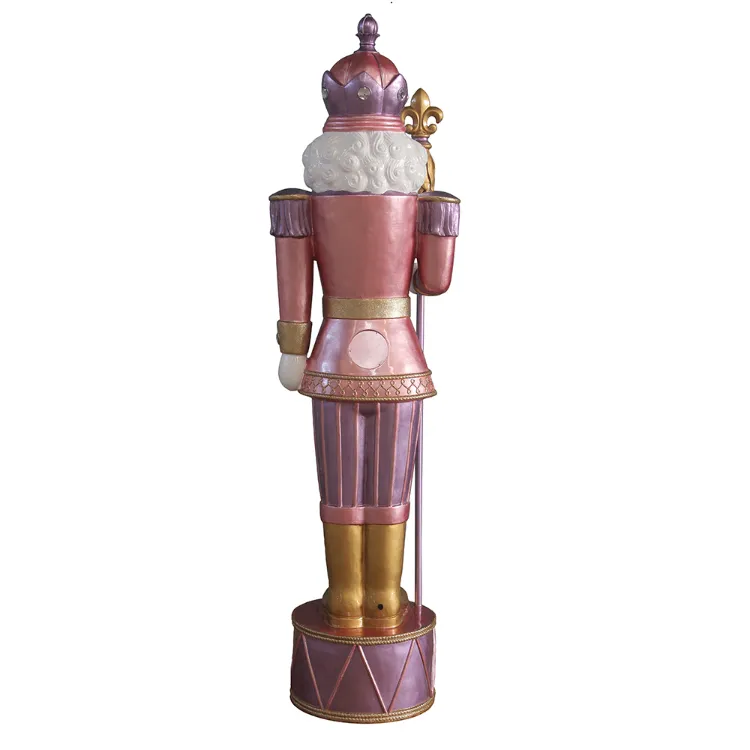 Big Size Indoor and Outdoor Notenkraker Nussknacker Decoration, Polyresin Life Size Christmas Nutcrackers