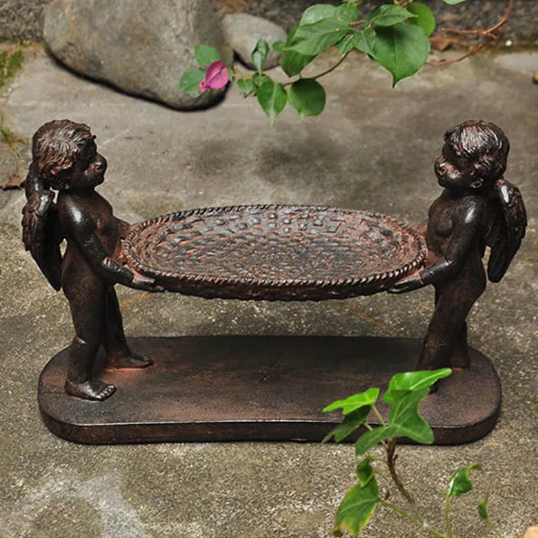 Bronze Bird Feeder