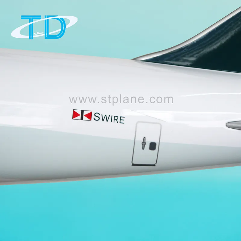 Cathay Pacific Cargo B747-400 Large Scale Resin Model Airplane 1: 60 120cm