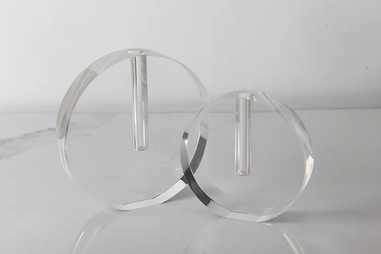 China Factory Classic Design Crystal Glass Vase Crystal Shops