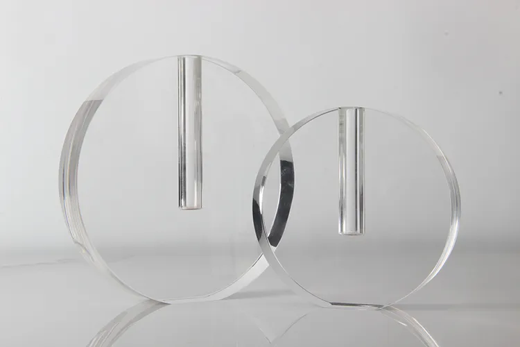 China Factory Classic Design Crystal Glass Vase Crystal Shops