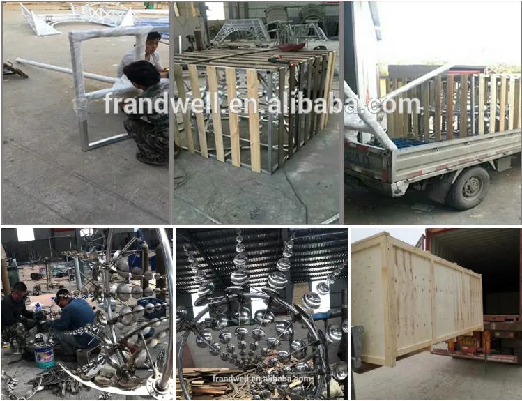 Colorful Kinetic Wind Spinners Sculptures for Outdoor Yard Decorations