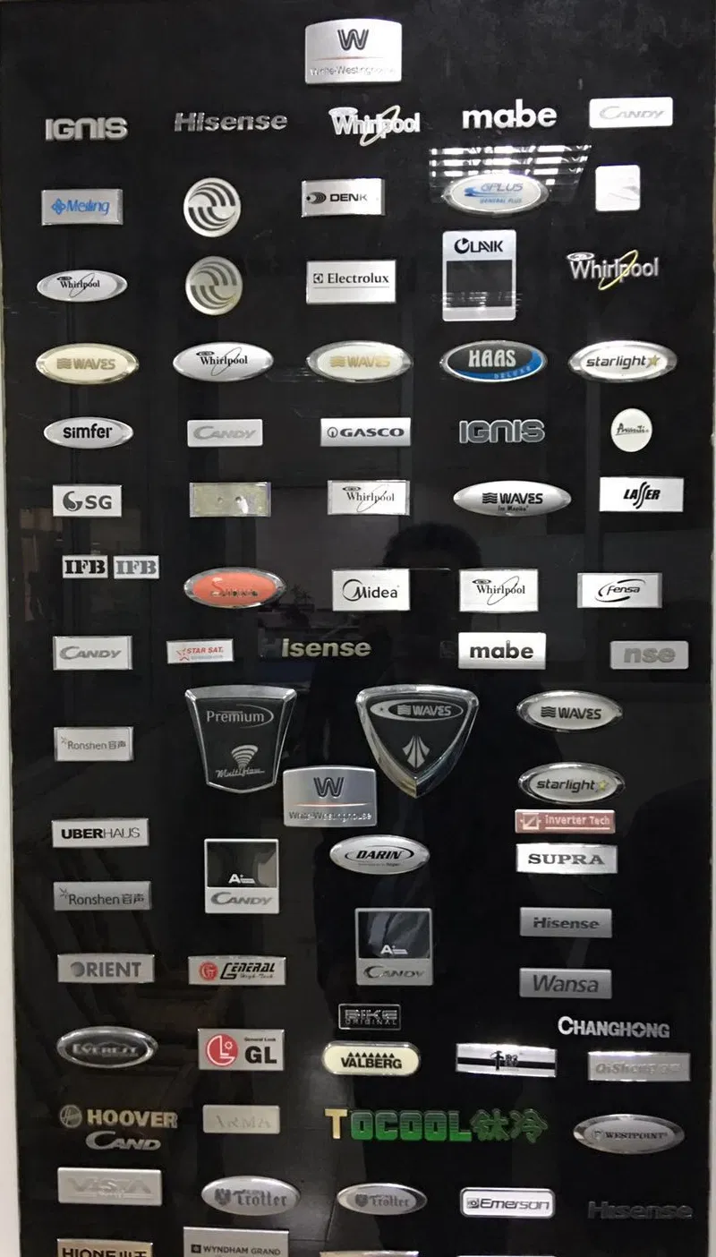 Company Logo Mass Production Company Name Plate Production