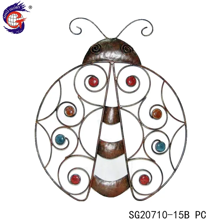 Creative Iron Crafts Metal Frog Sculpture Wall Dé Cor Outdoor Indoor Art Hanging for Garden Home Patio Porch Fence Decorations