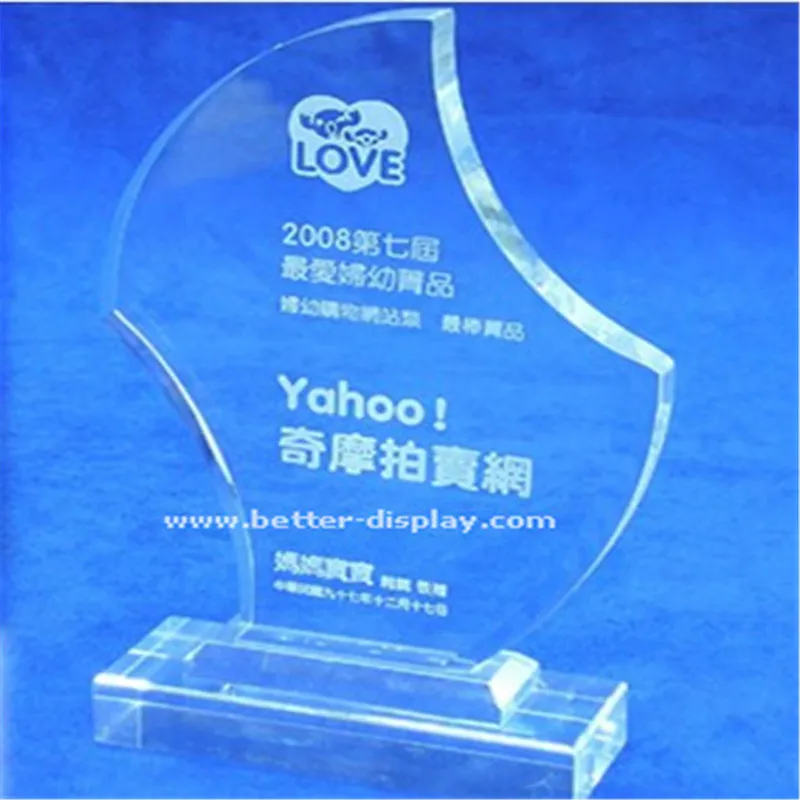 Custom Clear Acryic Crystal Award (BTR-I 7016)