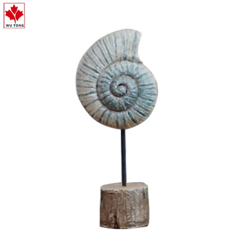 Custom Mediterranean Sea Decorated with Resin Starfish Seahorse Conch