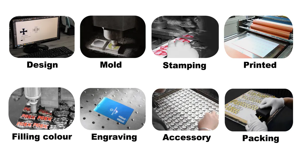 Manufacturer Whosale Custom Made Maple Leaf Badges