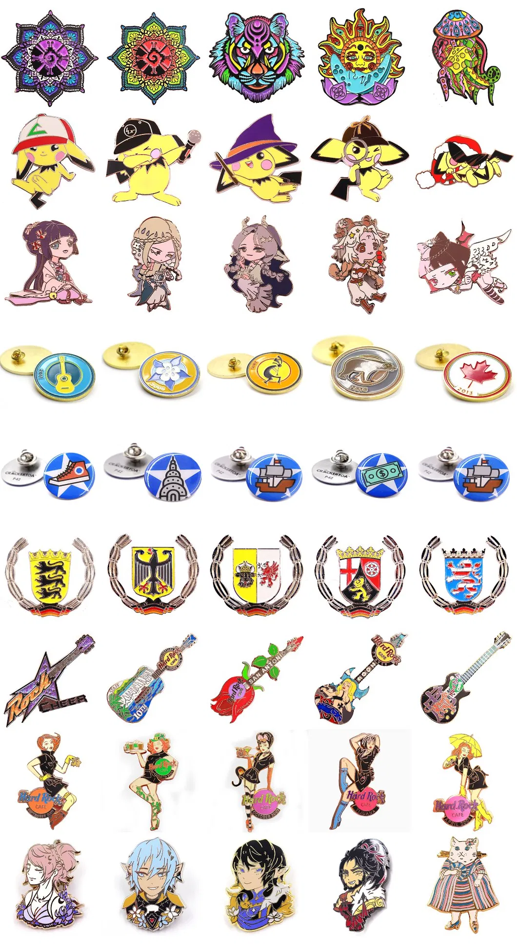 Custom Metal Pumpking Man Novelty Lapel Pin for Sales (XD-03125)