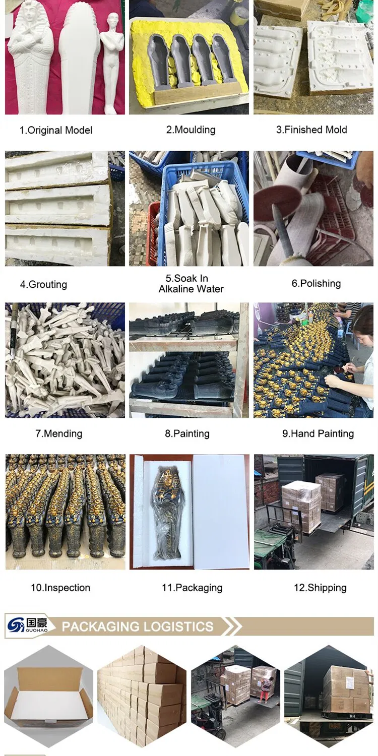 Custom New Design Art Decor Angel with Dove Statue