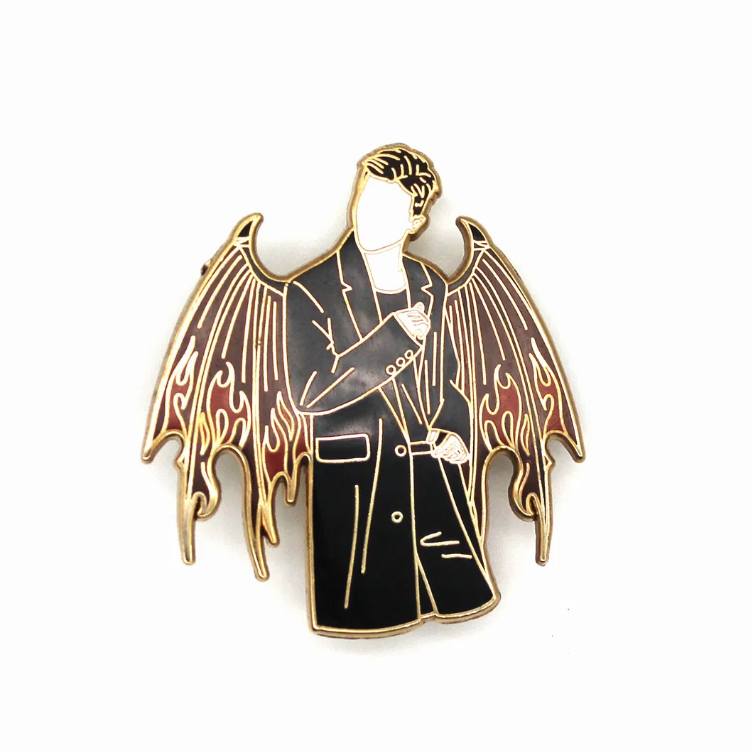 Custom Pins Lapel Manufacturer Idol Wholesale with Badge Card Soft Enamel Pin