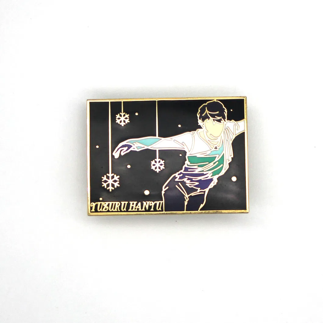 Custom Pins Lapel Manufacturer Idol Wholesale with Badge Card Soft Enamel Pin