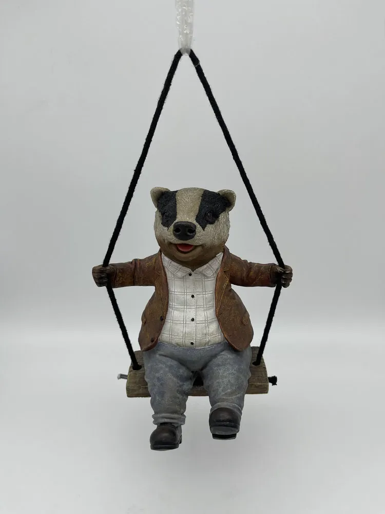 Custom Polyressin Decorative Animal Figurines Garden Crafts Resin Animals Figurines