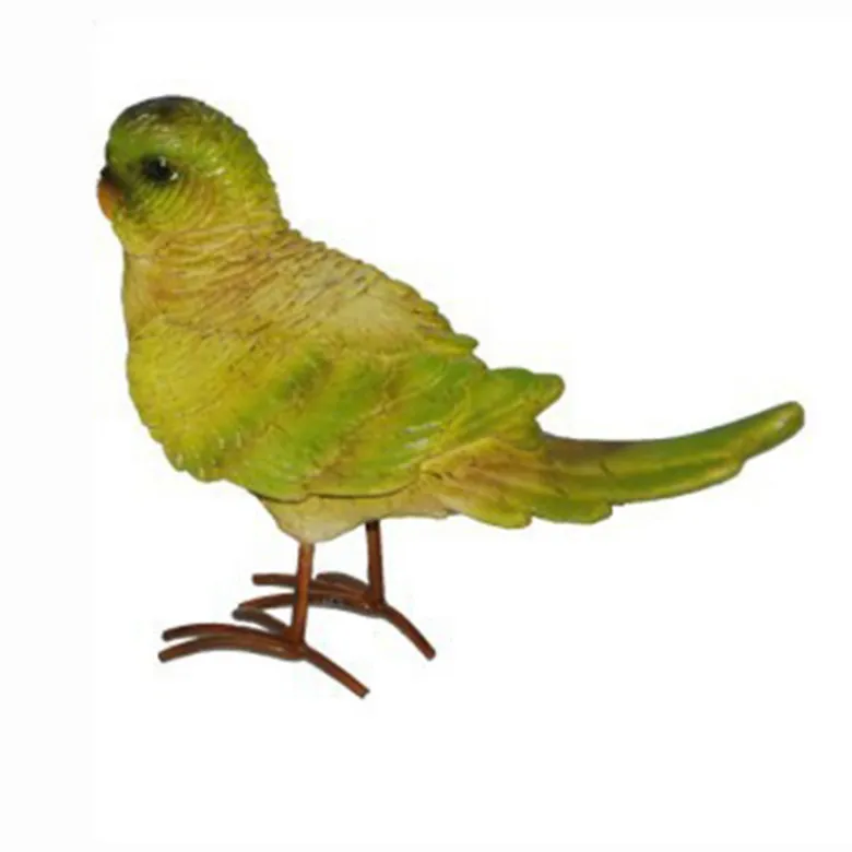 Custom Size Wholesale Polyresin Bird Figurines Animal for Gift Home Office Decor