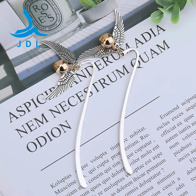 Custom Zinc Alloy Fashion Office Accessories Note Metal Bookmark for Promotional Gift