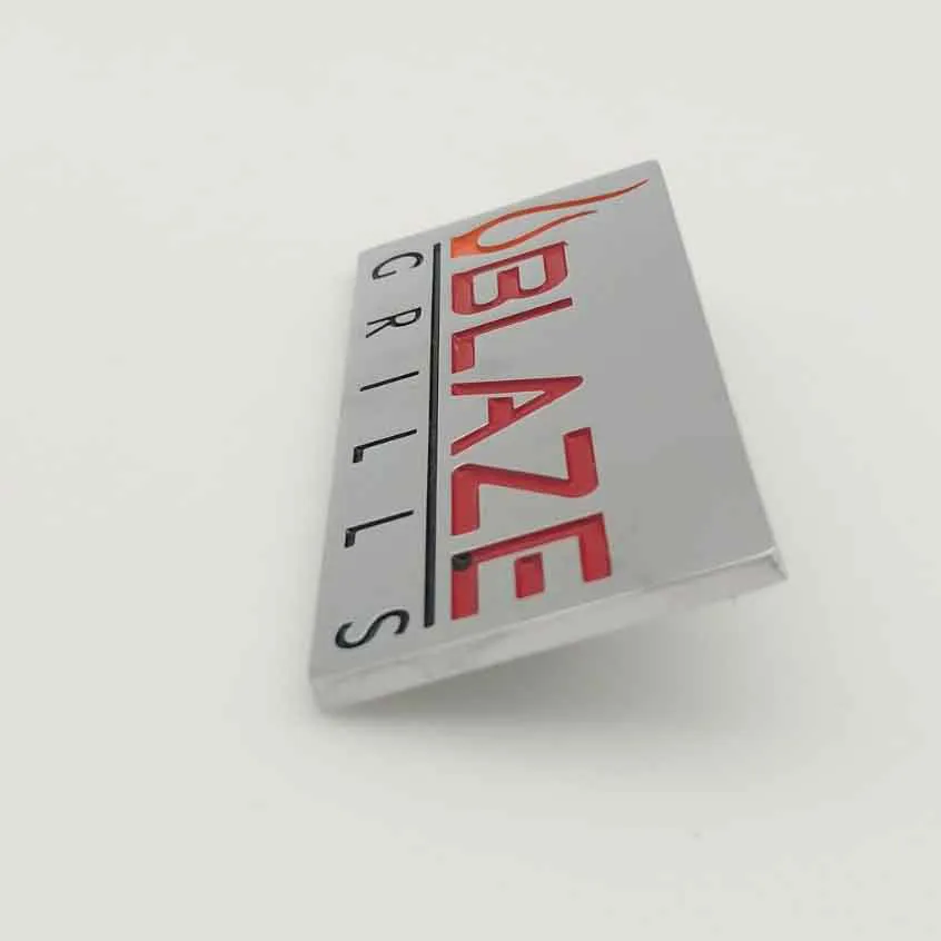 Custom Zinc Alloy Label Metal Logo Nameplates and Metal Badge