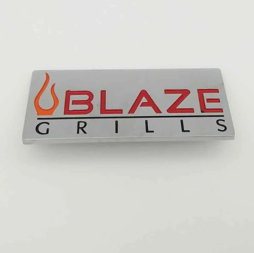 Custom Zinc Alloy Label Metal Logo Nameplates and Metal Badge