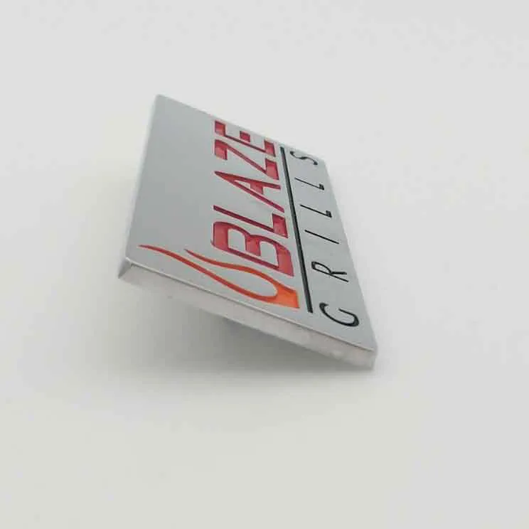 Custom Zinc Alloy Label Metal Logo Nameplates and Metal Badge