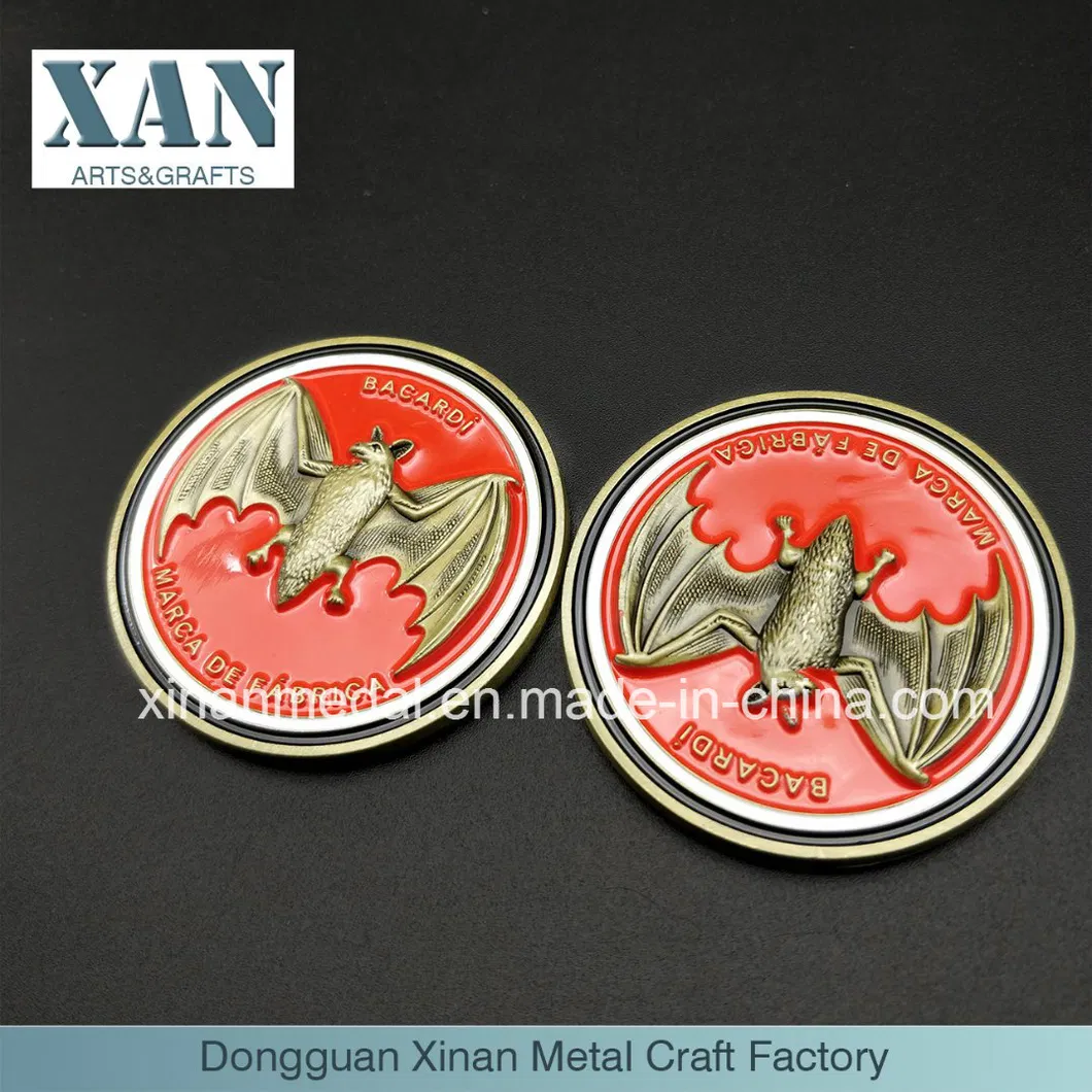 Custom Zinc Alloy Metal Hard Enamel Coins