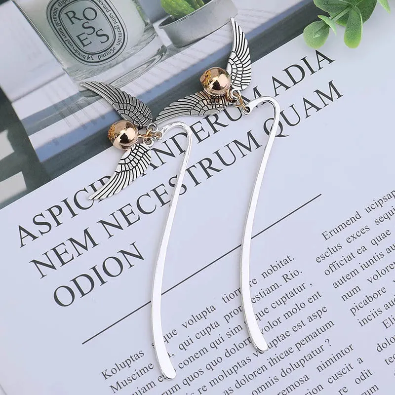 Customized Fashion Square Shape Stainless Steel Metal Bookmark Office Supply