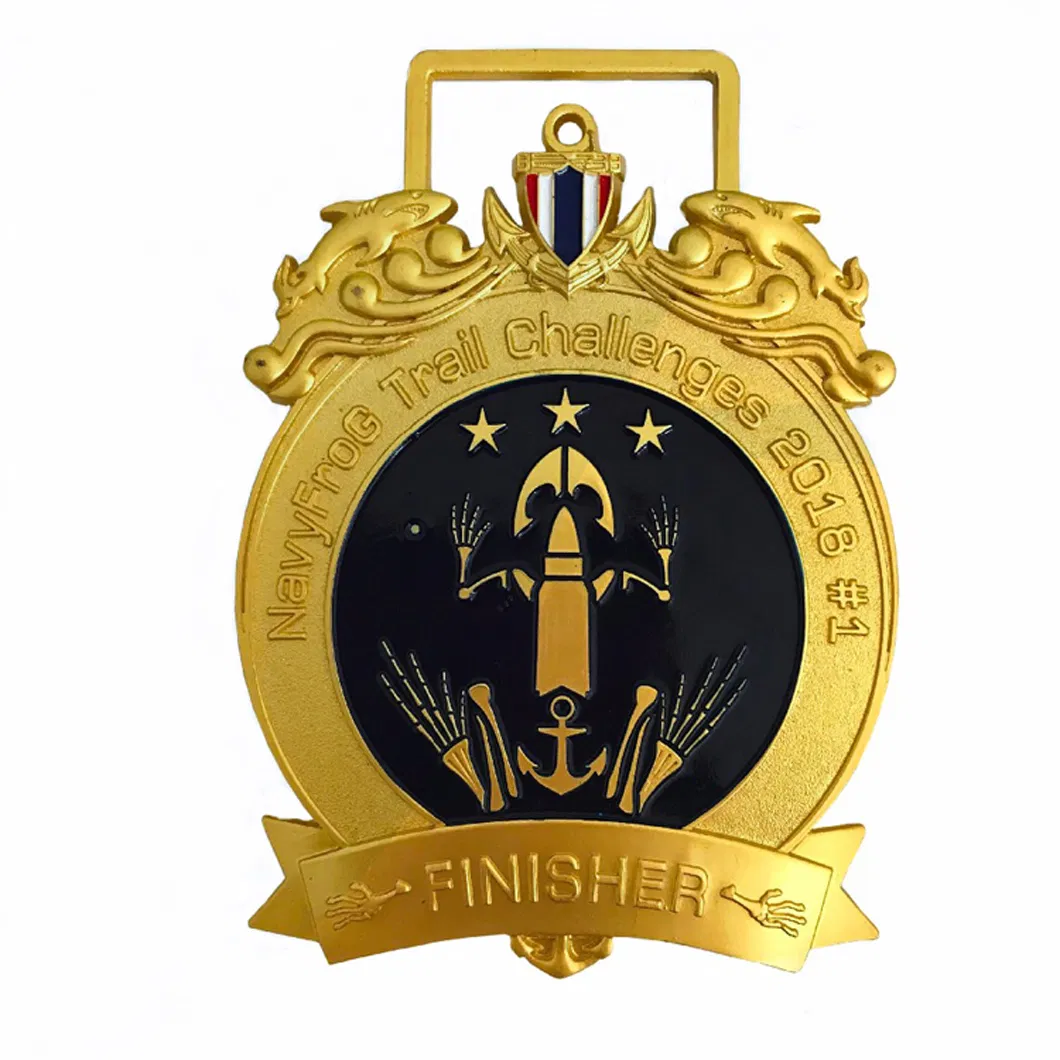 Customized Metal Antique Medal Promotional Gift Souvenir Medal for Award