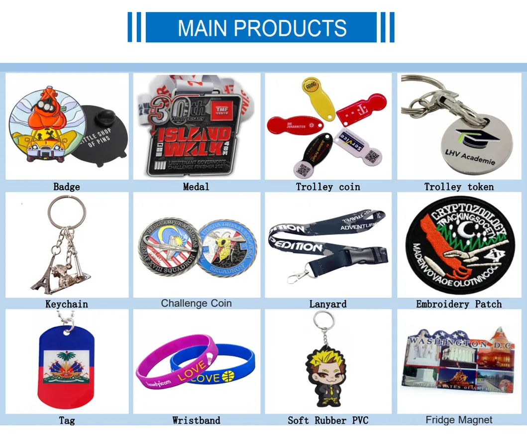 Customized Wholesale Commemorative Lapel Pin 3D Security Badge Zinc Alloy Metal Police Badge