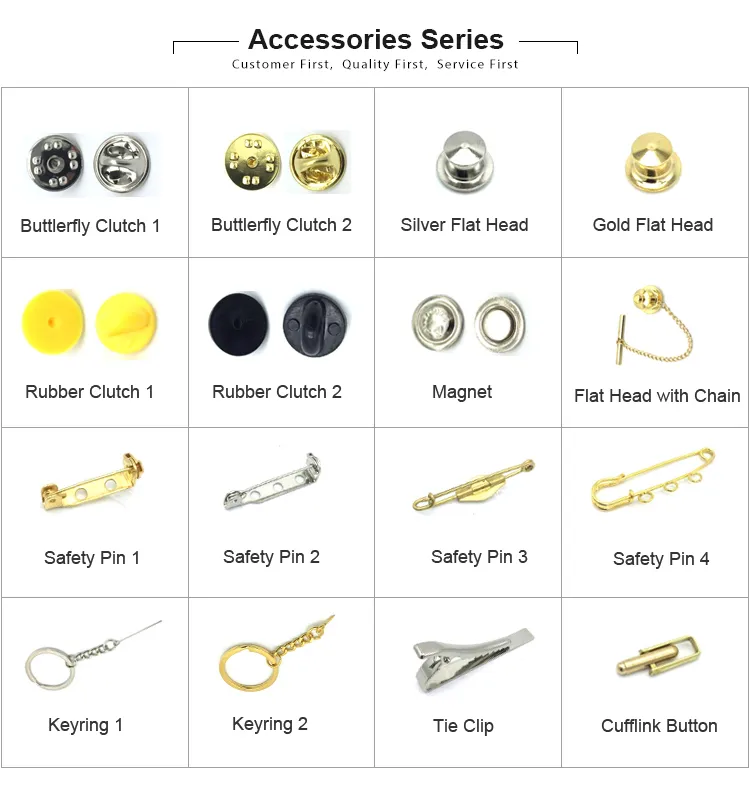 Factory Direct Sale Custom Logo Lapel Pins Colourful Pretty Hard Enamel Pins