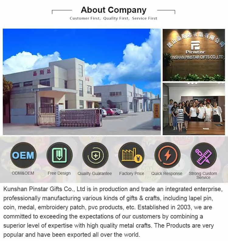 Factory Direct Sale Custom Logo Lapel Pins Colourful Pretty Hard Enamel Pins