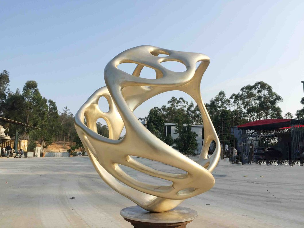 Garden Decoration Art Stainless Steel Metal Sphere Ball Abstract Sculpture