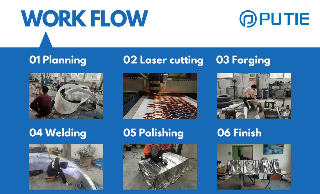 Garden Decoration Art Stainless Steel Metal Sphere Ball Abstract Sculpture