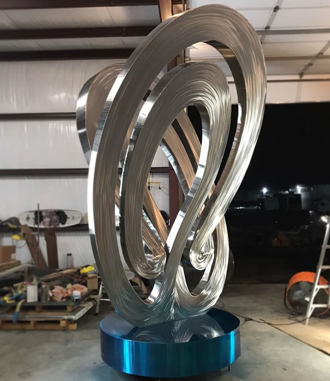 Garden Decoration Art Stainless Steel Metal Sphere Ball Abstract Sculpture