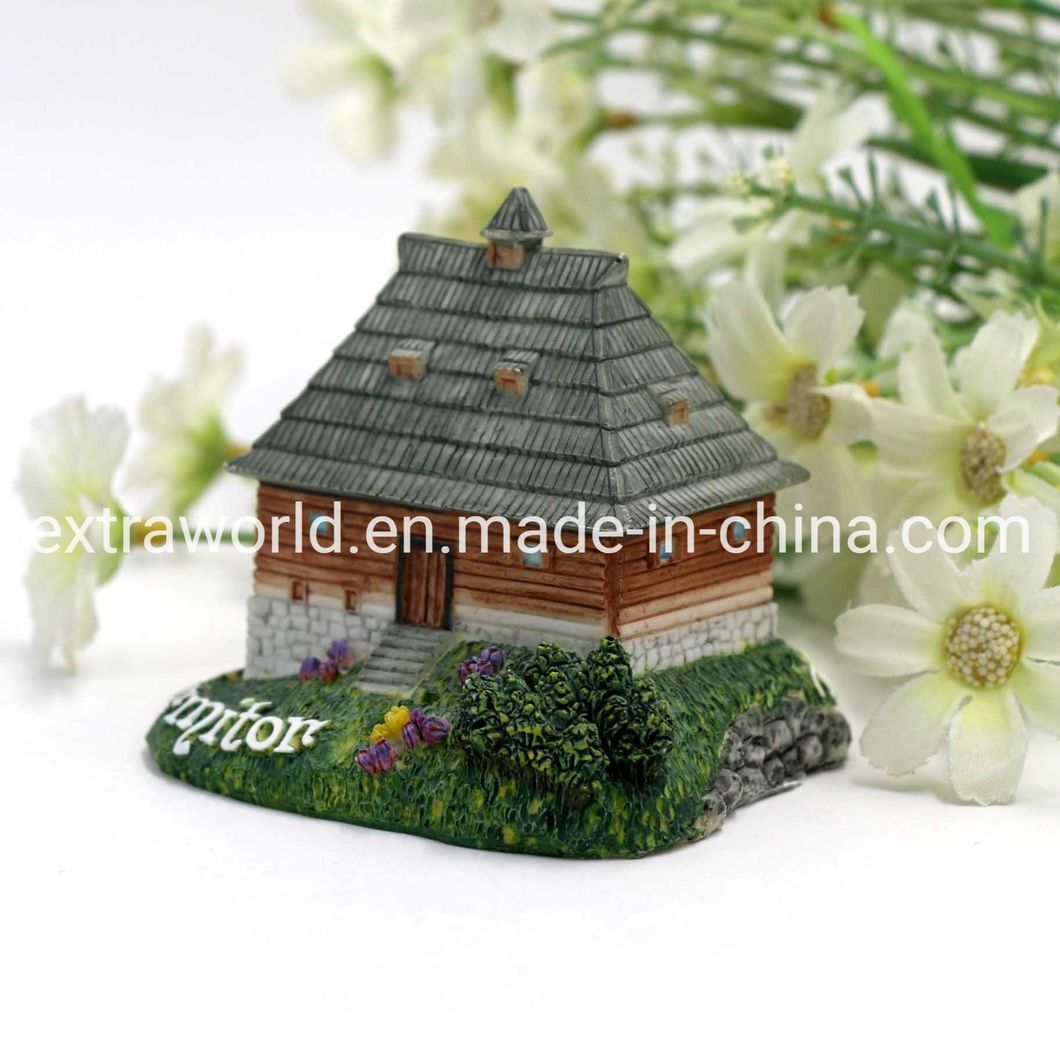 Good Painting Polyresin Montenegro National Park Durmitor Tourist Souvenir Gift Figurine