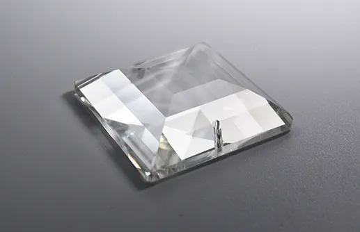 Good Quality Crystal Clear Square Pendants for Luxurious Home/Hotel Chandelier