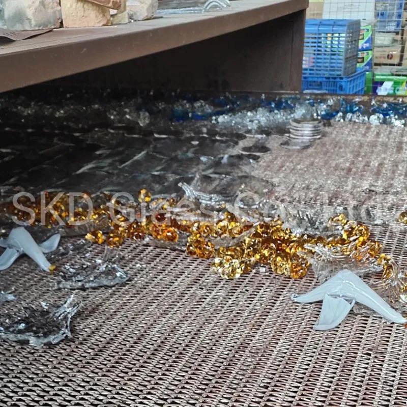 Handblown Natural Colors Decorative Glass for Pendant Lights Hotel Lobby Project Lighting