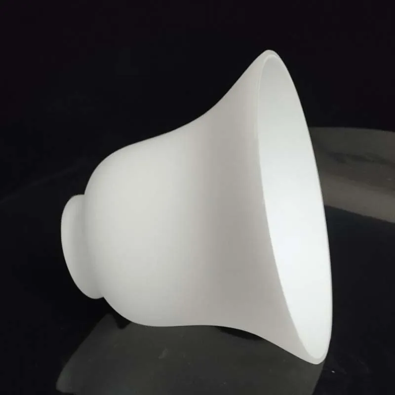 Handblown Opalwhite Bell Glass Lamp Shade Chandelier Lamp Replacement