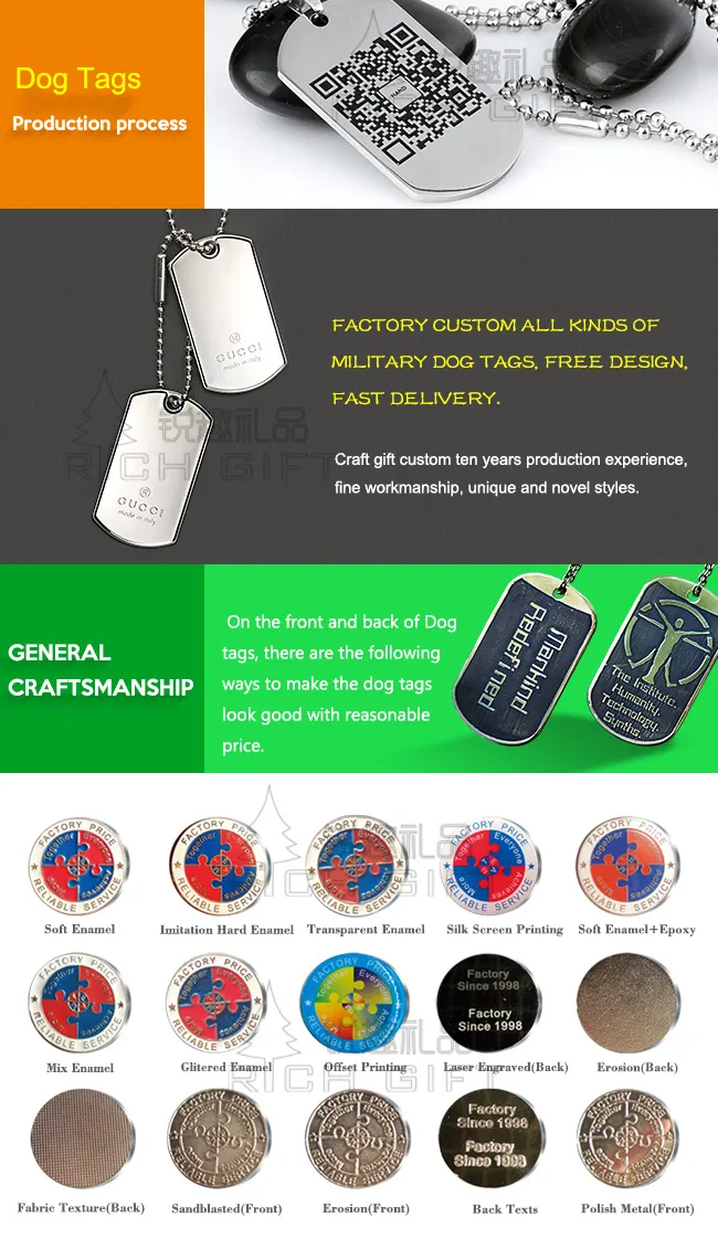 High Quality Custom Metal Zinc Alloy Shiny Gold Plated Sublimation Printing Eagle Logo Us Navy Dog Tag