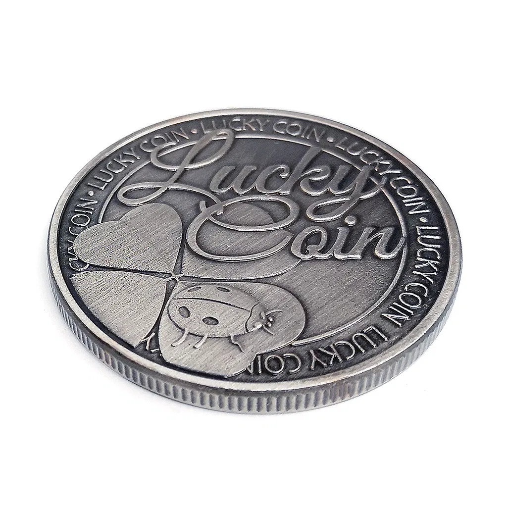 High Quality New Design Customize Metal Lucky Coin