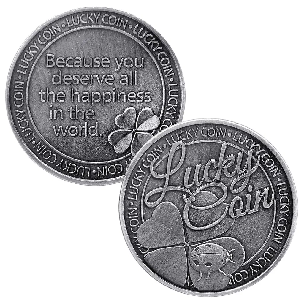 High Quality New Design Customize Metal Lucky Coin