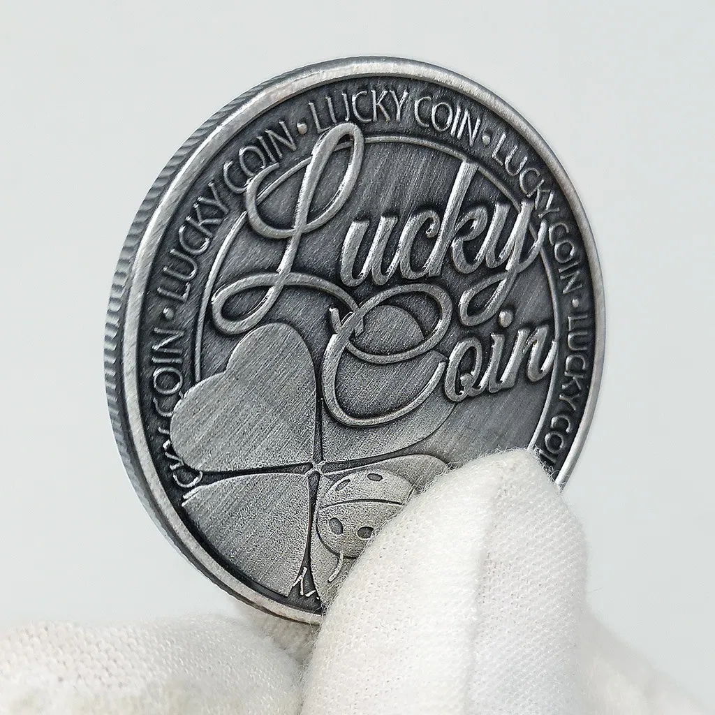 High Quality New Design Customize Metal Lucky Coin