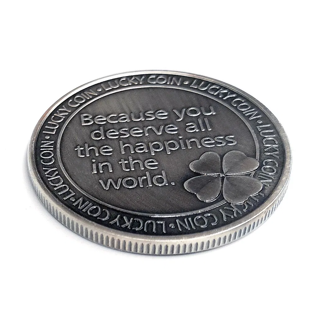 High Quality New Design Customize Metal Lucky Coin