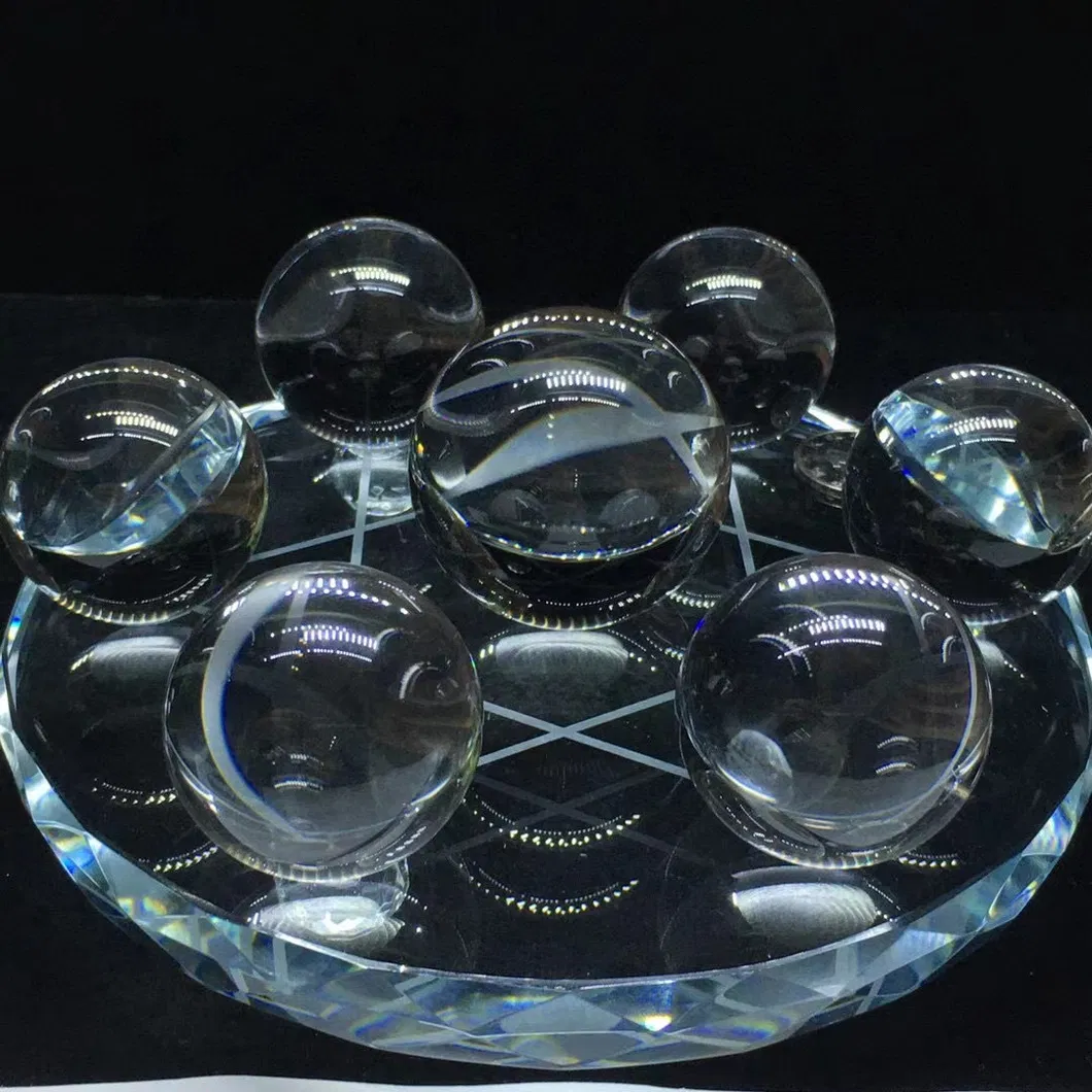 High Quality Transparent Seven Star Array Natural Crystal