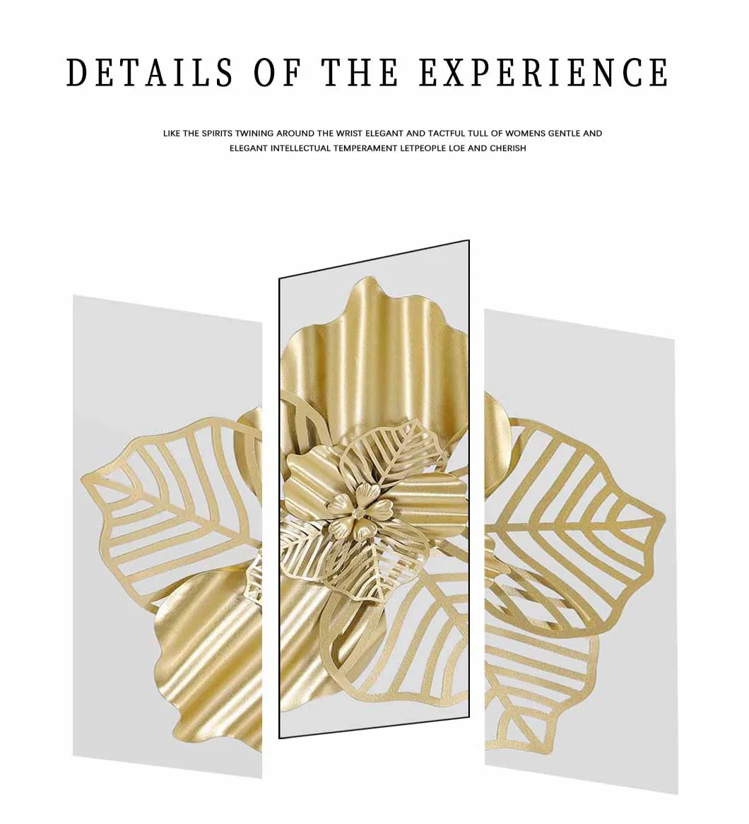 Home Decoration Handmade Ironwork Irregular Hollow Design Art Wall