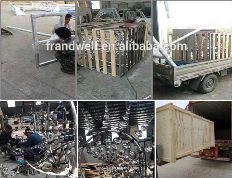 Home Decoration Metal Stainless Steel Wind Sculptures for Sale